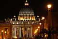 Roma - Vaticano, Piazza San Pietro di notte - 3